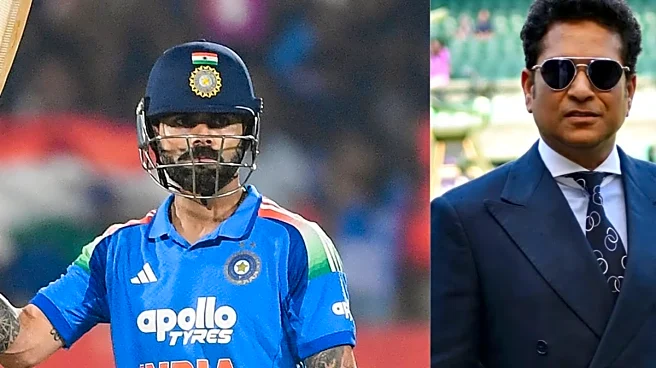 History! Virat Kohli Breaks Sachin Tendulkar's Huge World Record For...