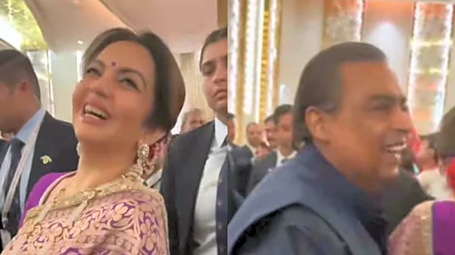 A Masterpiece Of Devotion: Nita And Mukesh Ambani Receive Kal Baffi Portrait Uniting Four Rare Arts