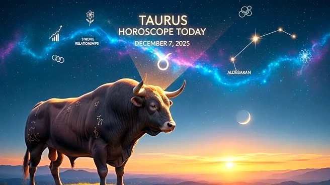 Taurus Horoscope Today, December 7, 2025