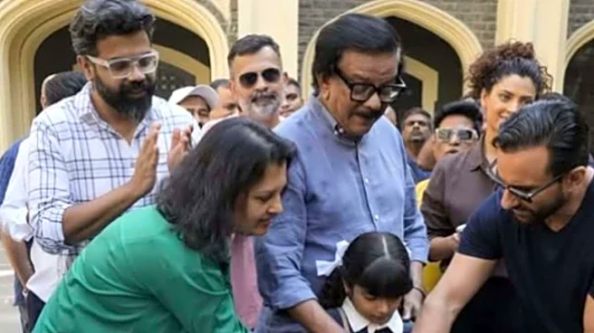 Saif Ali Khan Wraps Up Horror Thriller Haiwaan, Makers Share BTS Photos