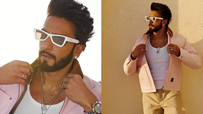 Ranveer Singh Reimagines Luxury Menswear In Rs 3.5 Lakh Pink Louis Vuitton Jacket