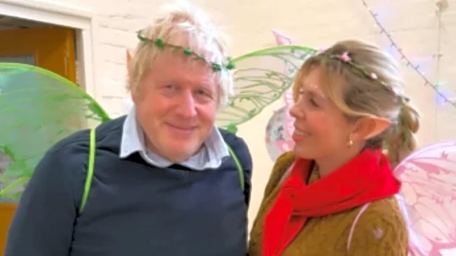 Boris Johnson Wears Wings, Tiara And Attempts 'Cha Cha Slide' For Daughter’s Fourth Birthday