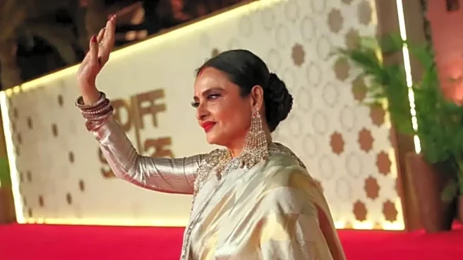 Rekha Says She Is ‘Alive Because of Films’ In Emotional Red Sea Festival Speech