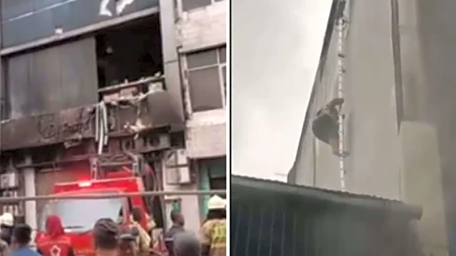 20 Killed In Fire In Seven-Storey Building In Indonesia's Jakarta