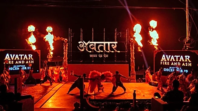 Avatar: Fire and Ash Devanagari Logo Unveiled In Varanasi Ahead Of Its Release | Watch