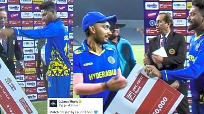 Gujarat Titans' 7-Word Post For Mohammed Siraj After His Heroics In SMAT Goes Viral