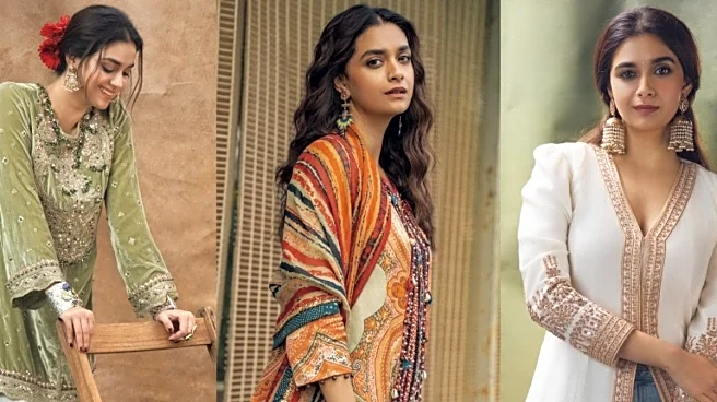 Keerthy Suresh Reworks Festive Dressing With Jeans And Statement Kurtas