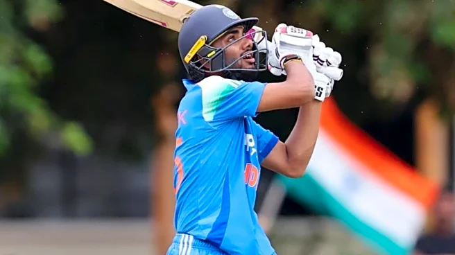 Kanishk Chouhan's Allround Show Takes India To 90-Run Win Over Pakistan In U19 Asia Cup