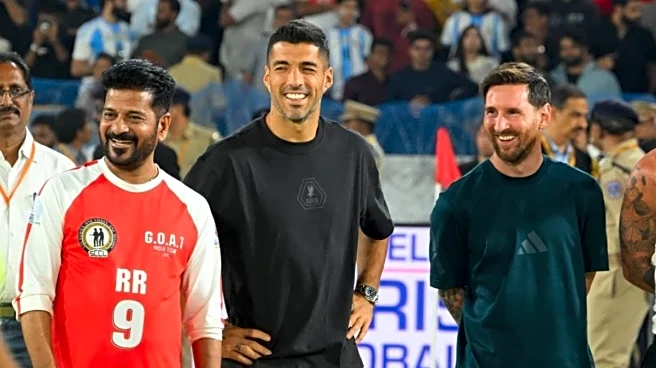 Telangana CM Expressed Gratitude To Messi, Lauds 'Fans For Conduct, Disciplined' During GOAT India Hyderabad
