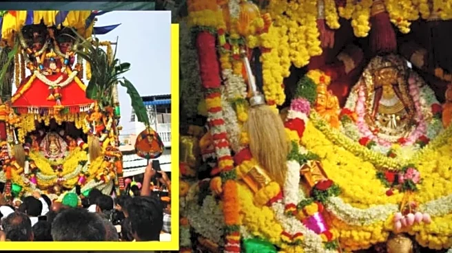 Mukti Flag Auctioned For A Whopping Rs 3.11 Lakh At Karnataka's Umamaheshwara Swamy Rathotsava, Check Details