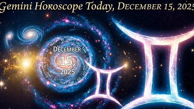 Gemini Horoscope Today, December 15, 2025