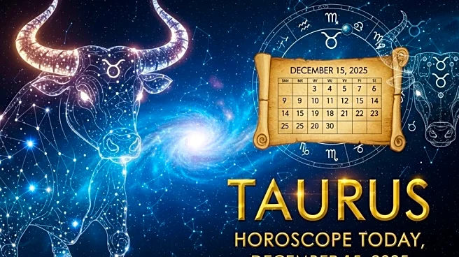Taurus Horoscope Today, December 15, 2025
