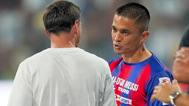 Sunil Chhetri Shares Emotional Post After Meeting Lionel Messi: 'Almost Didn't Make The Trip...'
