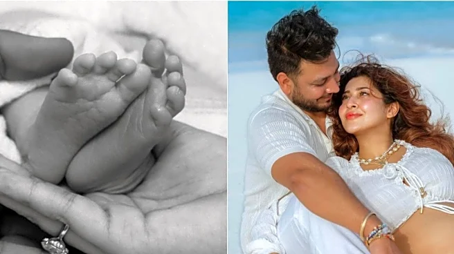 Sonarika Bhadoria And Husband Vikas Parashar Name Their Daughter Virika