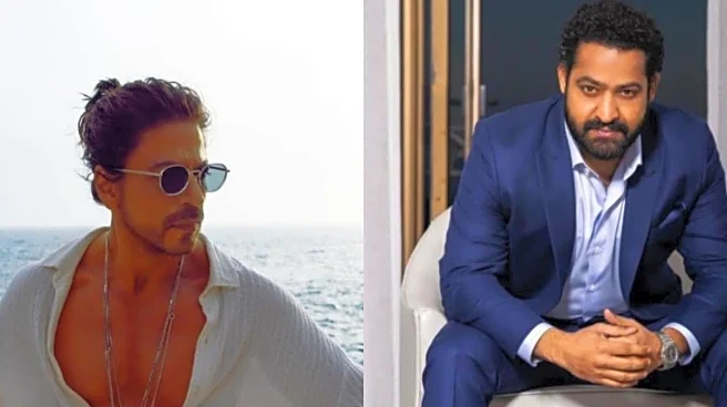 Shah Rukh Khan To Collaborate With Jr NTR In Pathaan 2: Report