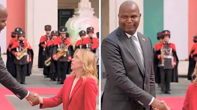 Height Of Diplomacy: Giorgia Meloni’s Meeting With Towering Mozambican President Goes Viral