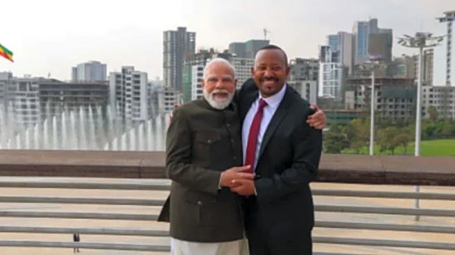 ‘Matter Of Pride’: PM Modi Becomes First Head Of State To Receive Ethiopia's Prestigious Honour
