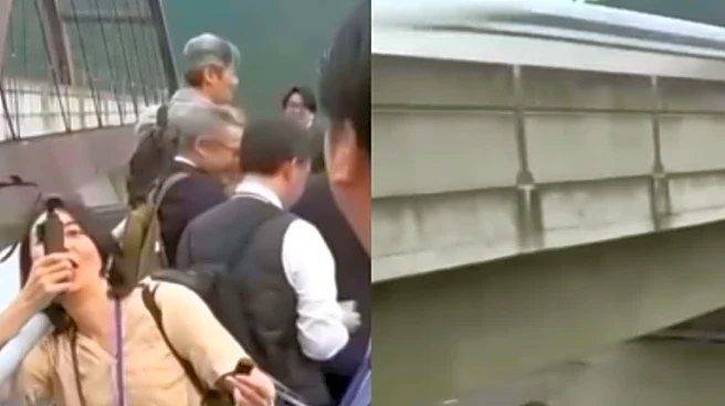 ‘Blink And You’ll Miss It’: This Train Leaves Everyone Speechless With Its 500 Kmph Lightning Speed