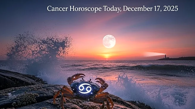 Cancer Horoscope Today, December 17, 2025