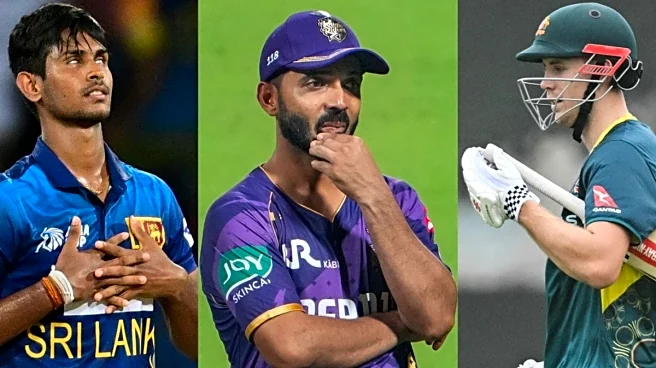 KKR's Best Playing XI For IPL 2026 After Mini Auction