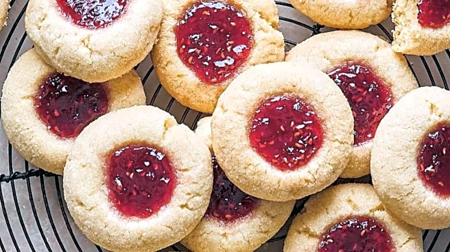 Thumb Print Cookies Makes For Delicious Homemade Gifts For Christmas | See Recipe