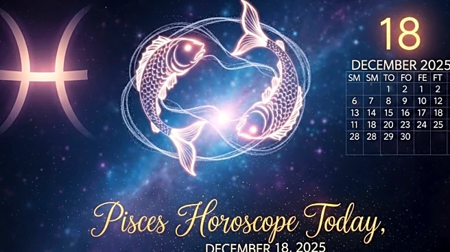 Pisces Horoscope Today, December 18, 2025