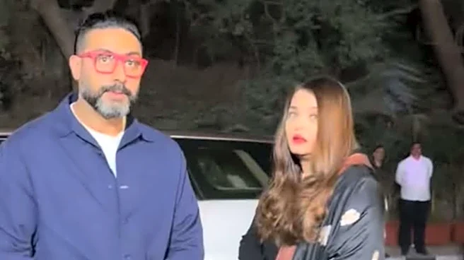 Aishwarya Rai, Abhishek Bachchan Make 1st Joint Appearance After Calling Divorce Rumours 'Rubbish'