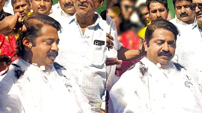 BJP Leader Gets First Haircut In 4 Years After Fixing Ghatkopar Water Crisis | Video