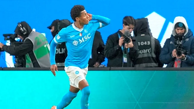Napoli's David Neres Breaks Deadlock Against AC Milan In Super Cup Semis | Watch