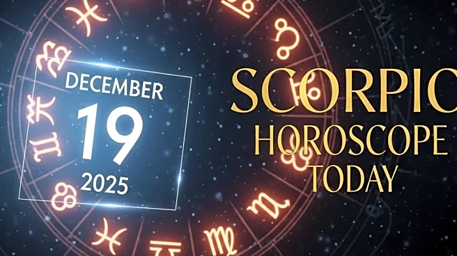 Scorpio Horoscope Today, December 19, 2025