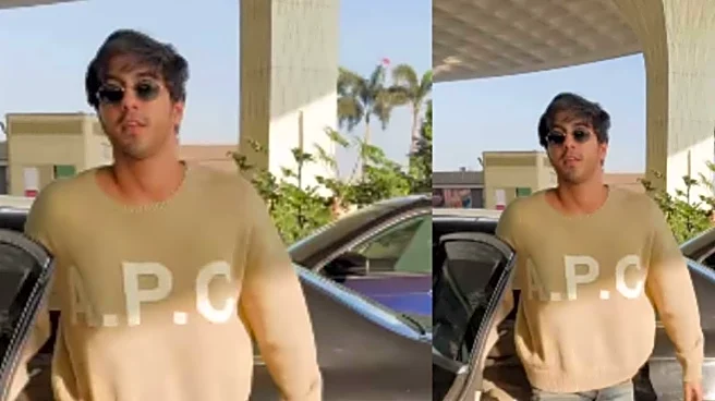 ‘The Perfect Rising Star’: Ahaan Panday Nails Casual Airport Look With His Charm