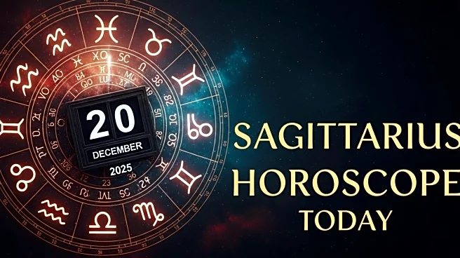 Sagittarius Horoscope Today, December 20, 2025