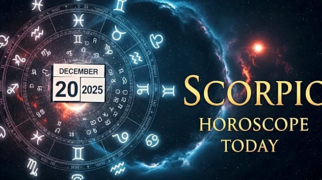 Scorpio Horoscope Today, December 20, 2025