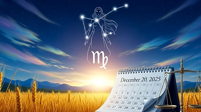 Virgo Horoscope Today, December 20, 2025