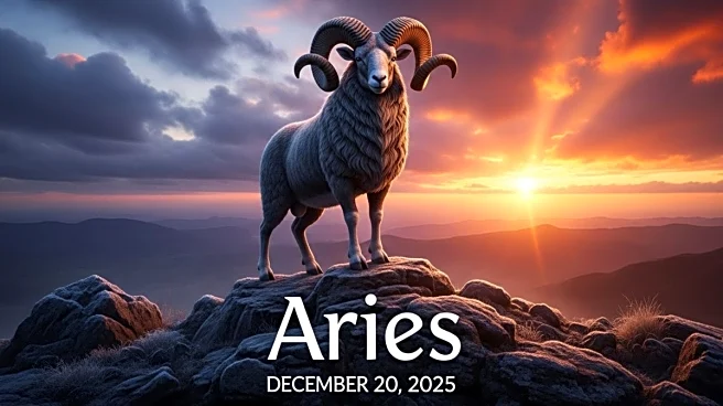 Aries Horoscope Today, December 20, 2025