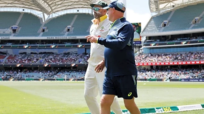 Ashes Blow: Nathan Lyon Limps Off After Hamstring Scare In Adelaide; AUS Close In On Series Win