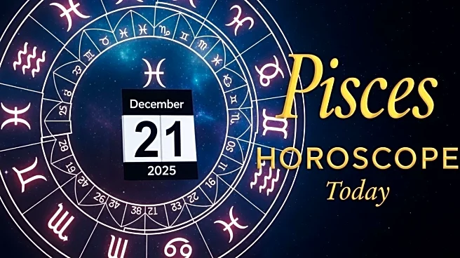Pisces Horoscope Today, December 21, 2025