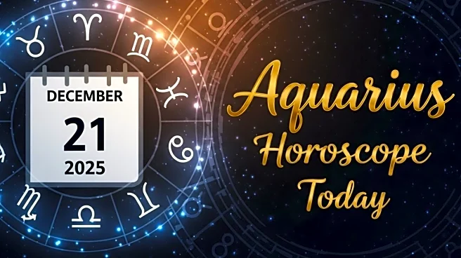 Aquarius Horoscope Today, December 21, 2025
