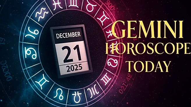 Gemini Horoscope Today, December 21, 2025