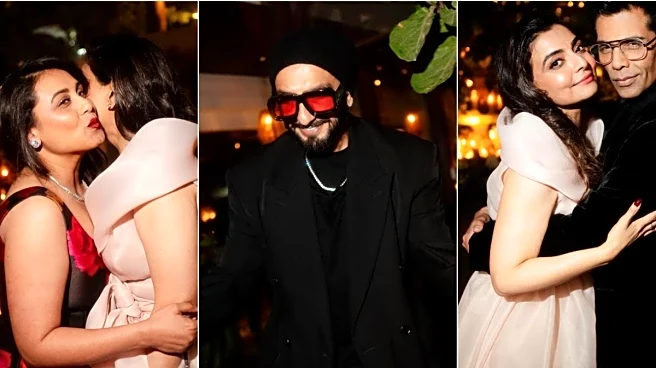 Ranveer Singh, Rani Mukerji, Karan Johar Have A Blast At Vaibhavi Merchant's Birthday Bash | PICS