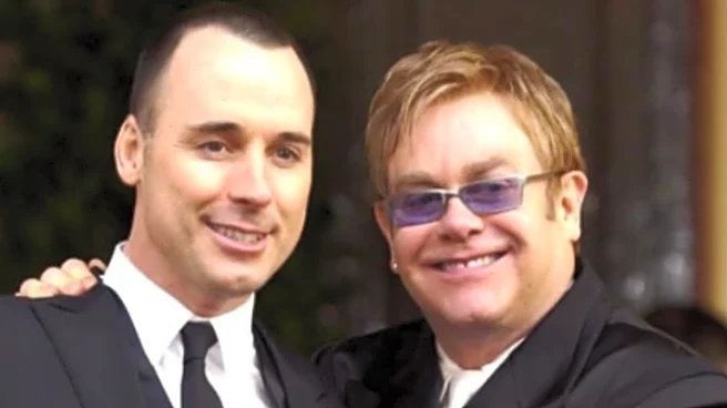 Elton John And David Furnish Mark 20 Years Of Togetherness With Throwback Photo