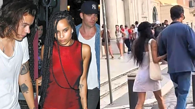 Zoe Kravitz Sparks Engagement Rumours With Harry Styles, Flaunts Chunky Gold Ring