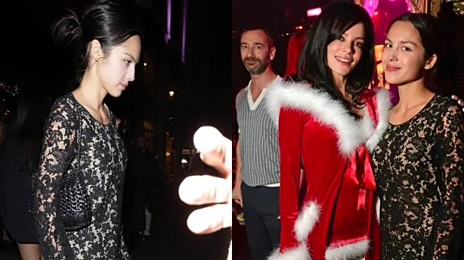 Olivia Rodrigo Is Not Playing Nice In Vintage Mini Gucci Lace Dress At Christmas Party