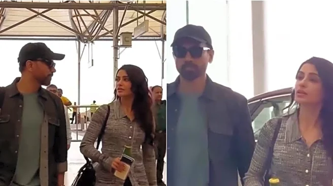 Samantha Ruth Prabhu's Husband Raj Nidimoru Picks Her Up At Airport After She Was Mobbed | Watch