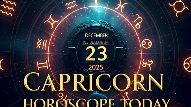 Capricorn Horoscope Today, December 23, 2025