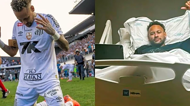 Hero Hurt: Neymar Jr Finally Has Surgery On Torn Meniscus After Dragging Santos To Safety