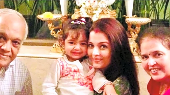 Aishwarya Rai Drops Aaradhya’s Unseen Pic With Her Grandparents On Their Anniversary: ‘Love You Eternally’