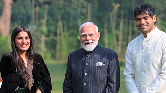 'Great Interaction On Various Issues Including...': PM Narendra Modi Meets Mr. And Mrs. Chopra At LKM