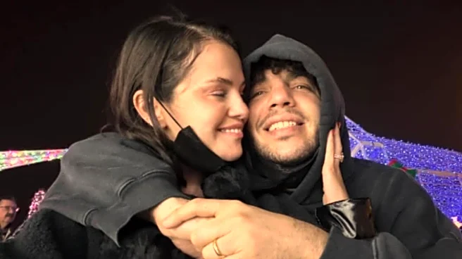 Selena Gomez And Benny Blanco Pack On PDA At Christmas Wonderland