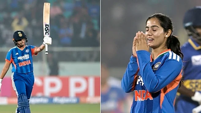 Shafali Verma, Vaishnavi Sharma Star As India Beat Sri Lanka In 2nd T20I, Lead Series 2-0